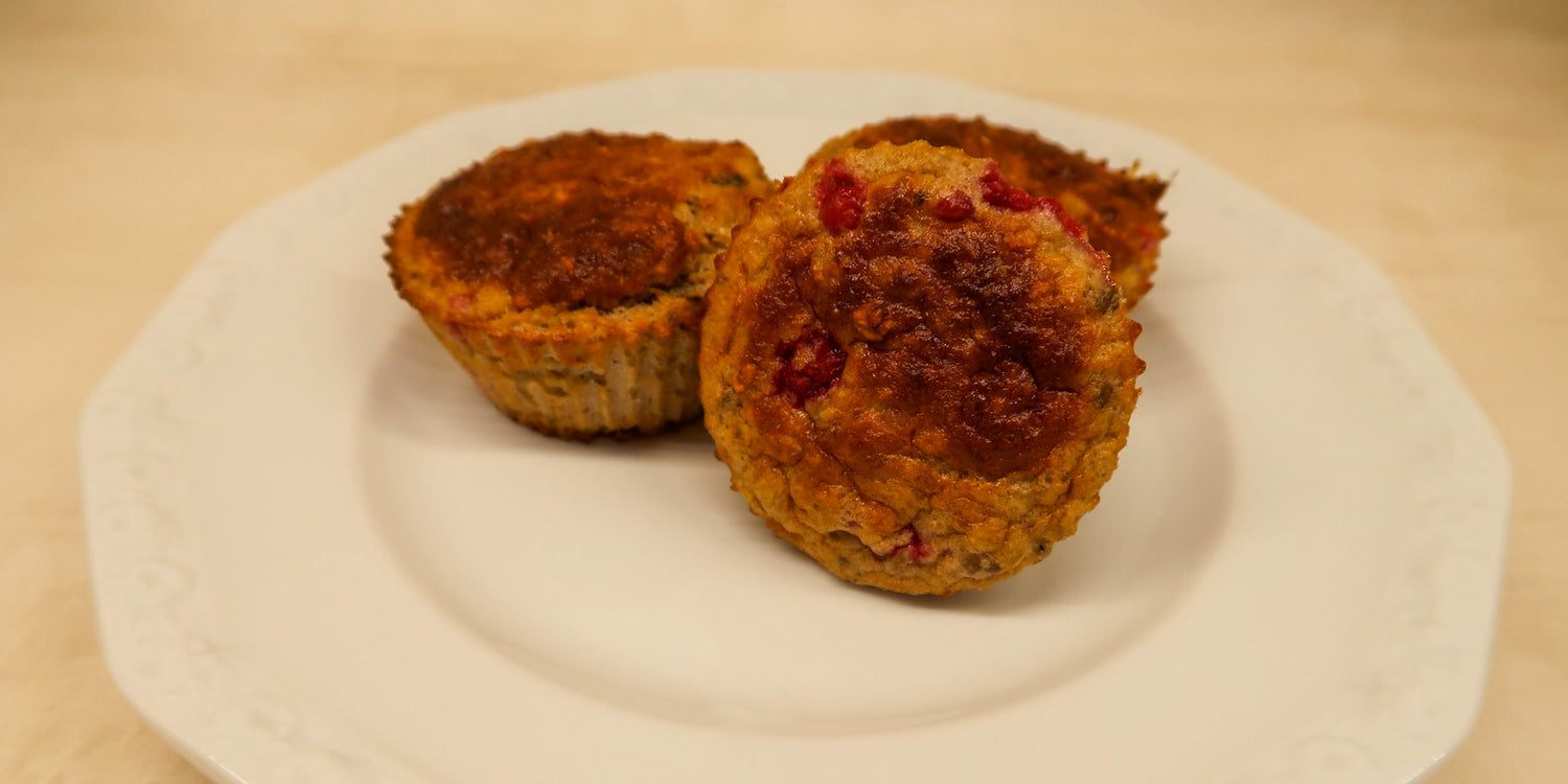 Beerenmuffins mit viel Protein
