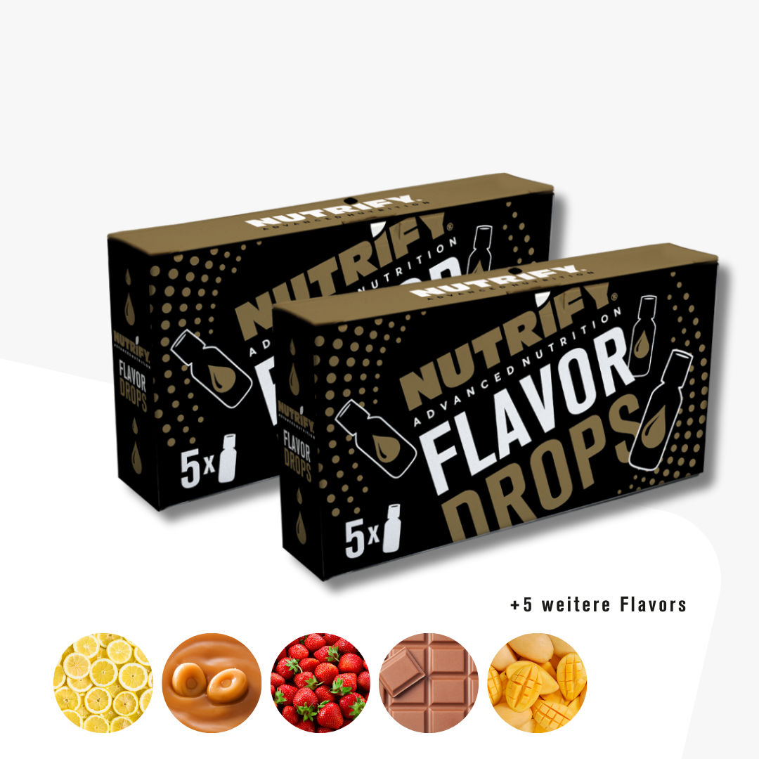 10er Flavor Drops NUTRIFY Produktbundle Set
