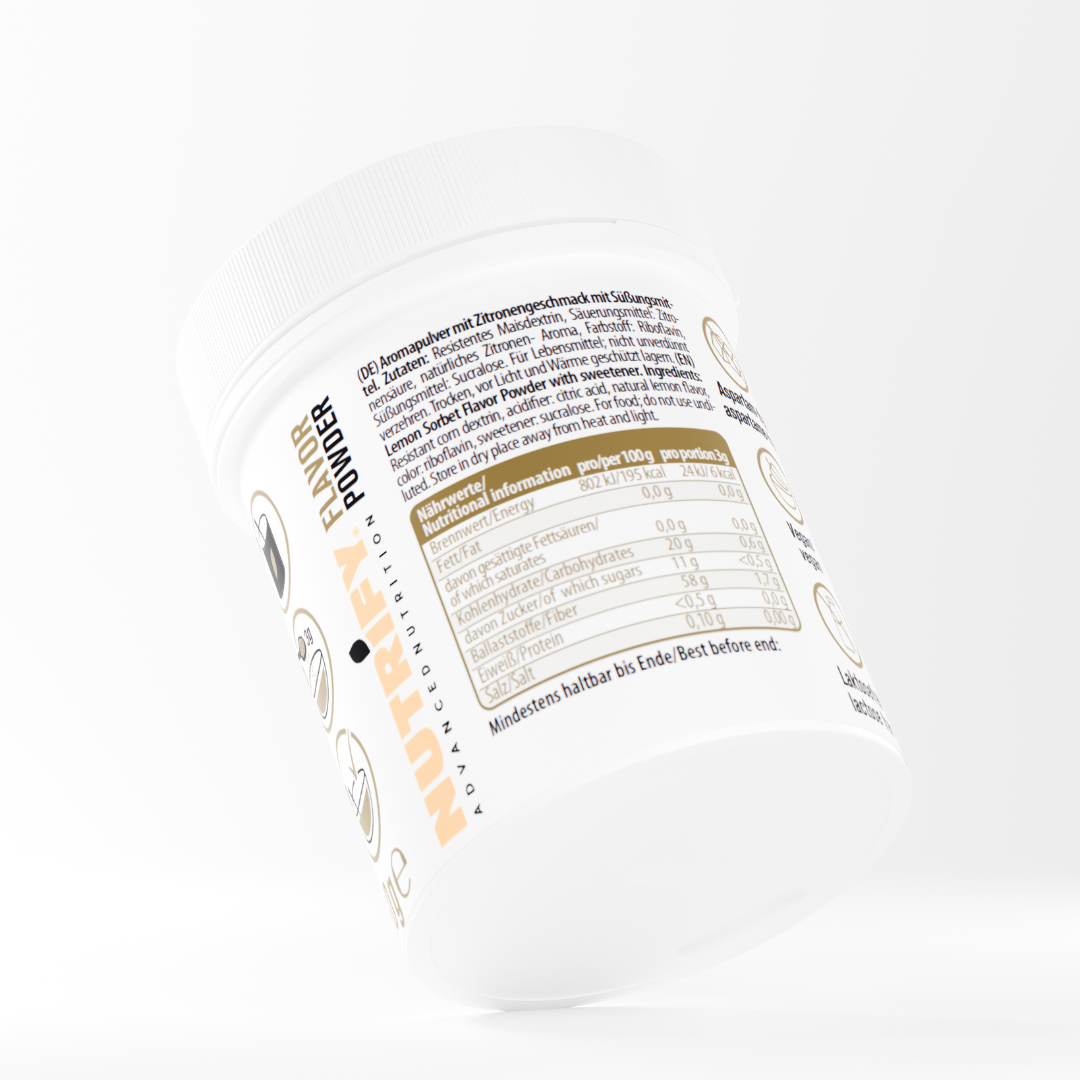 NUTRIFY Flavor Powder Lemon Sorbet