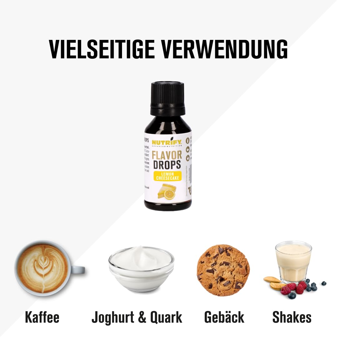 Flavor Drops Lemon Cheesecake 5x 30ml Set