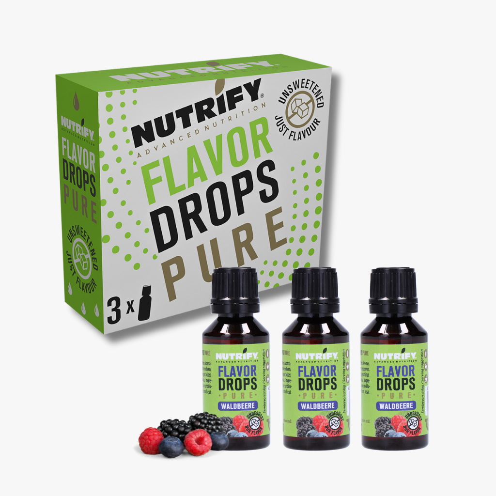 NUTRIFY Flavor Drops Pure Waldbeere
