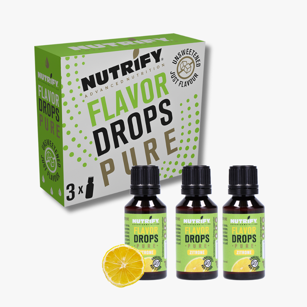NUTRIFY Flavor Drops Pure Zitrone