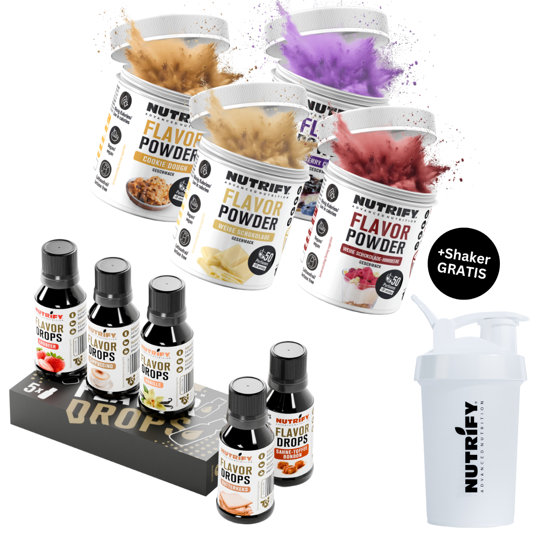 NUTRIFY Flavor Drops Powder Zuckersparen weniger Kalorien