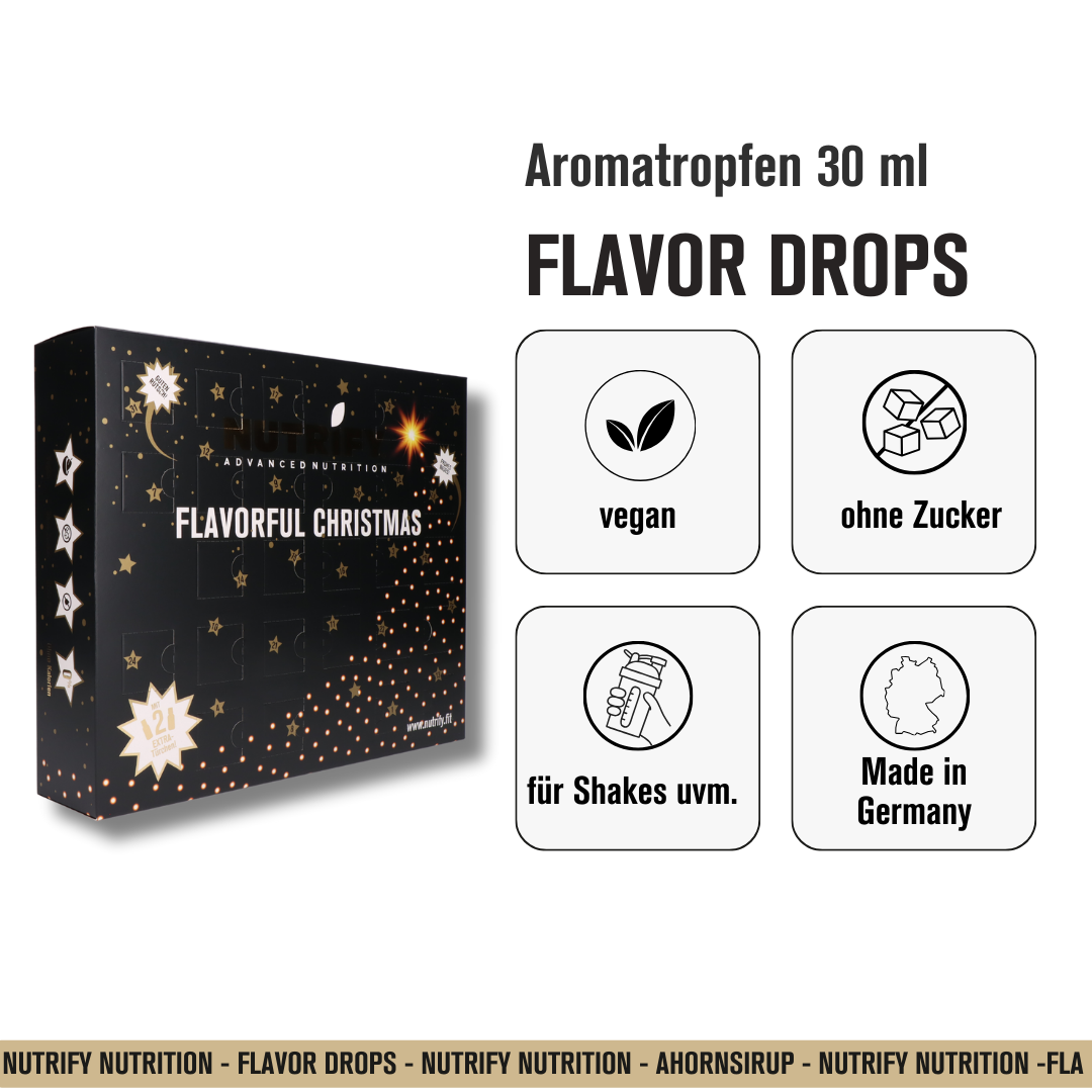 NUTRIFY Adventskalender Flavor Drops 2023