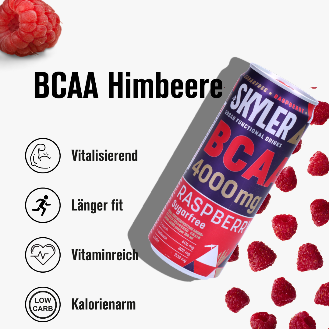 BCAA Drink Raspberry Himbeere