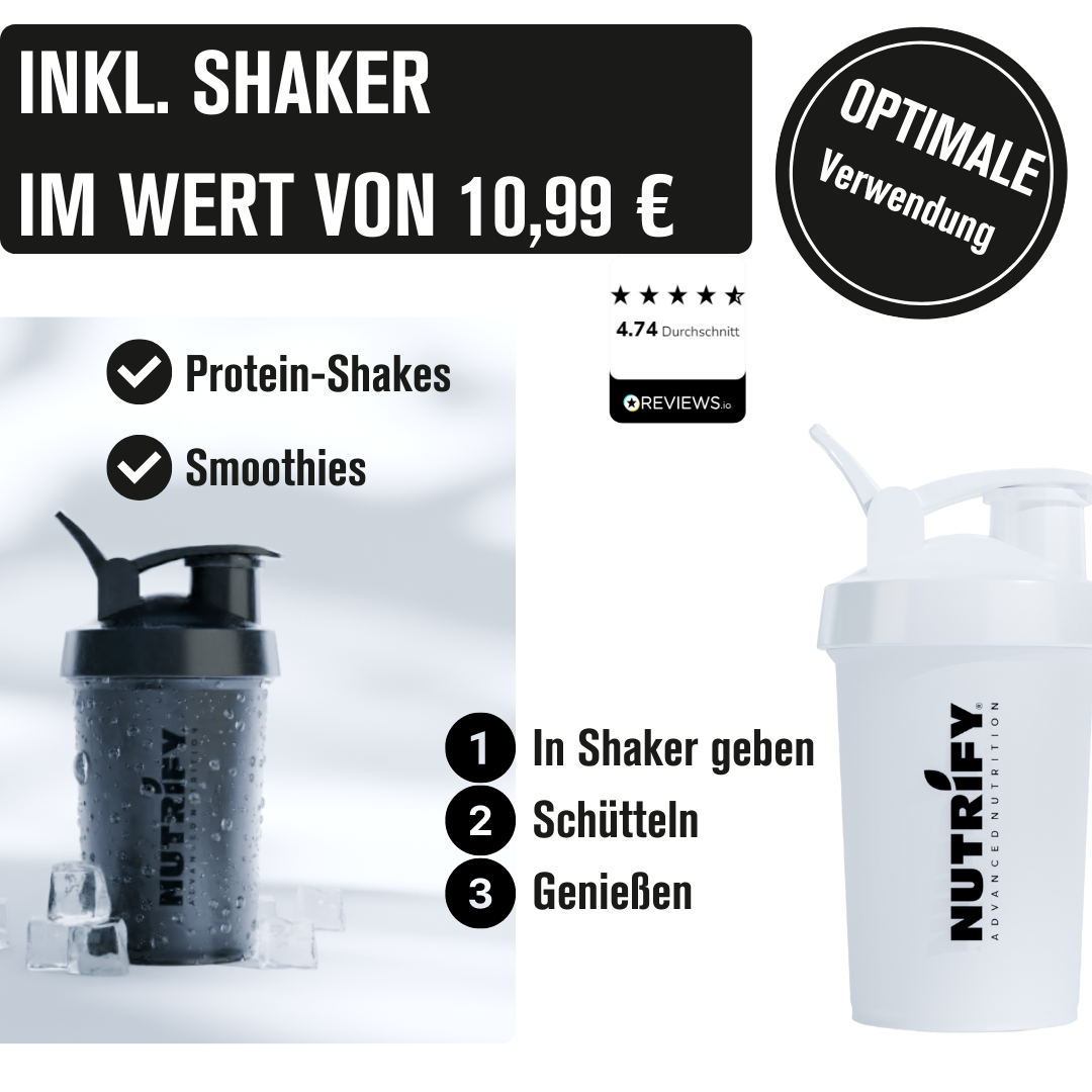 Abnehm Set NUTRIFY Sirup Flavor Powder Erythrit