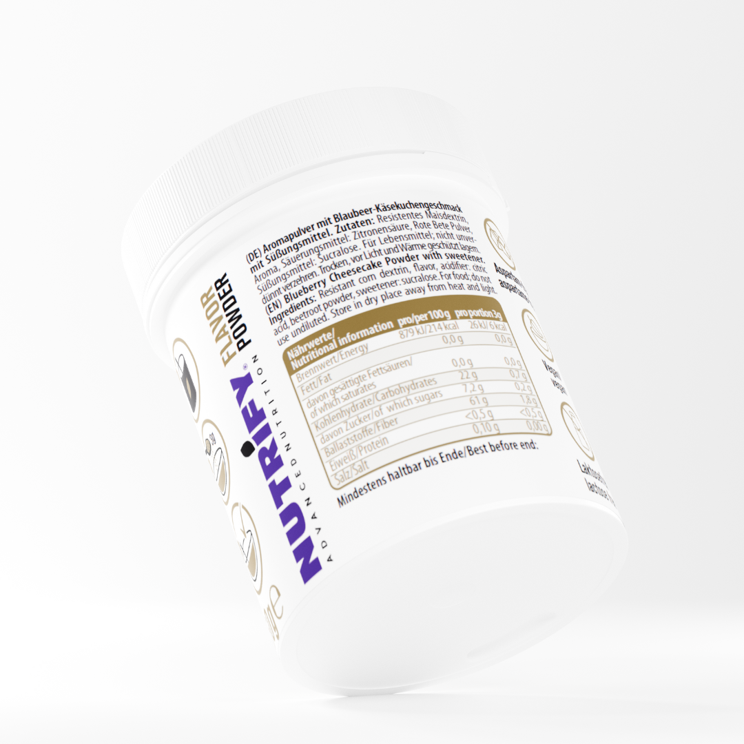 NUTRIFY Flavor Powder Blueberry Cheesecake
