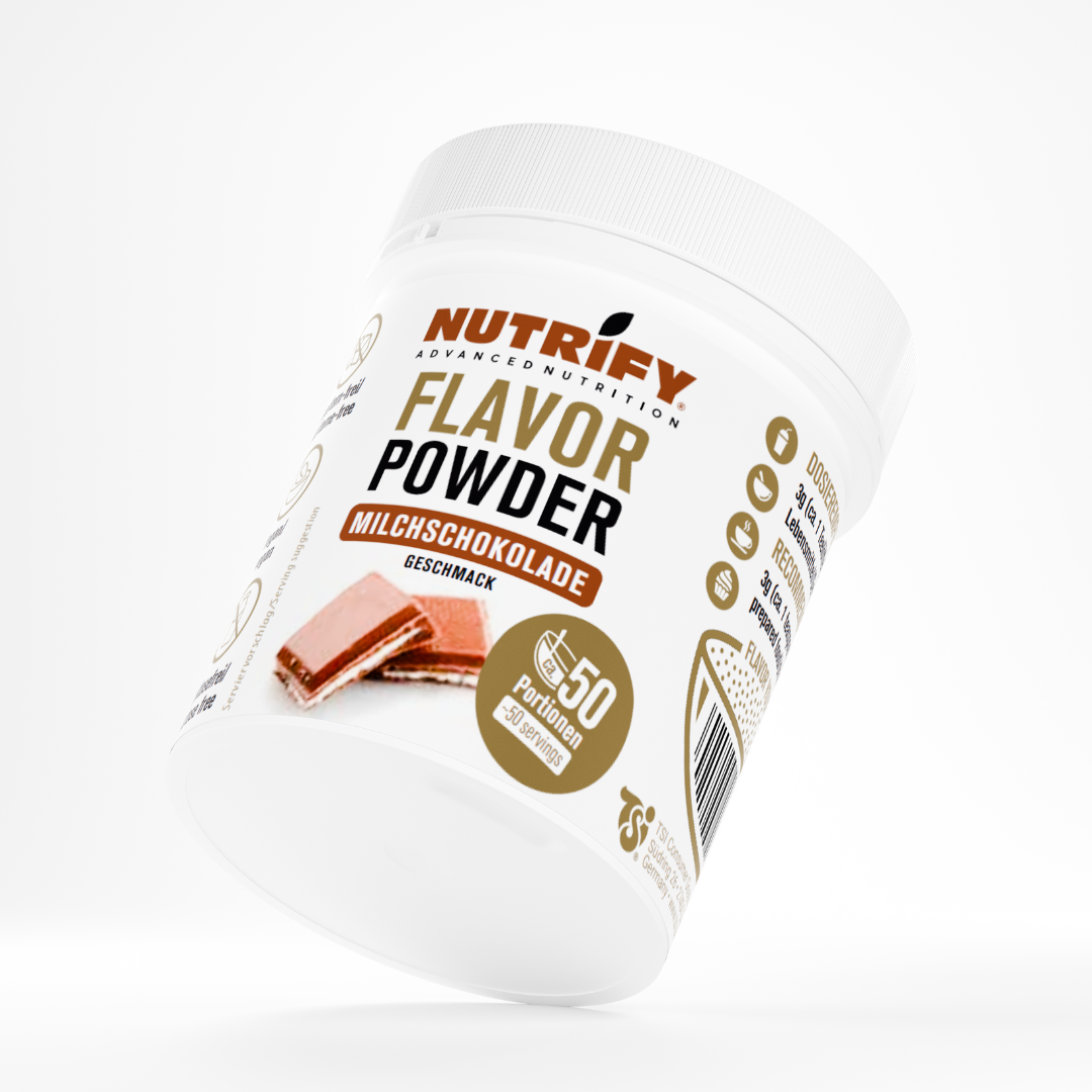 NUTRIFY Flavor Powder Milchschokolade