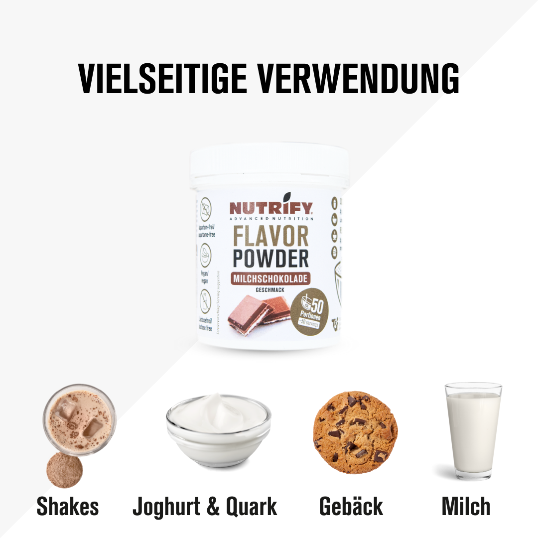 NUTRIFY Flavor Powder Set Topseller 4 Geschmackspulver