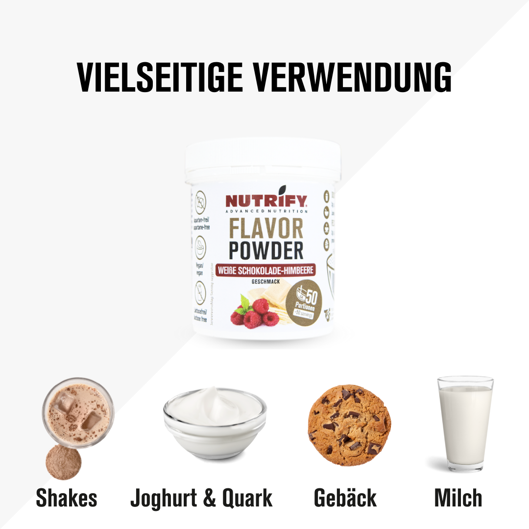 NUTRIFY Flavor Powder Topseller Geschmackspulver Set
