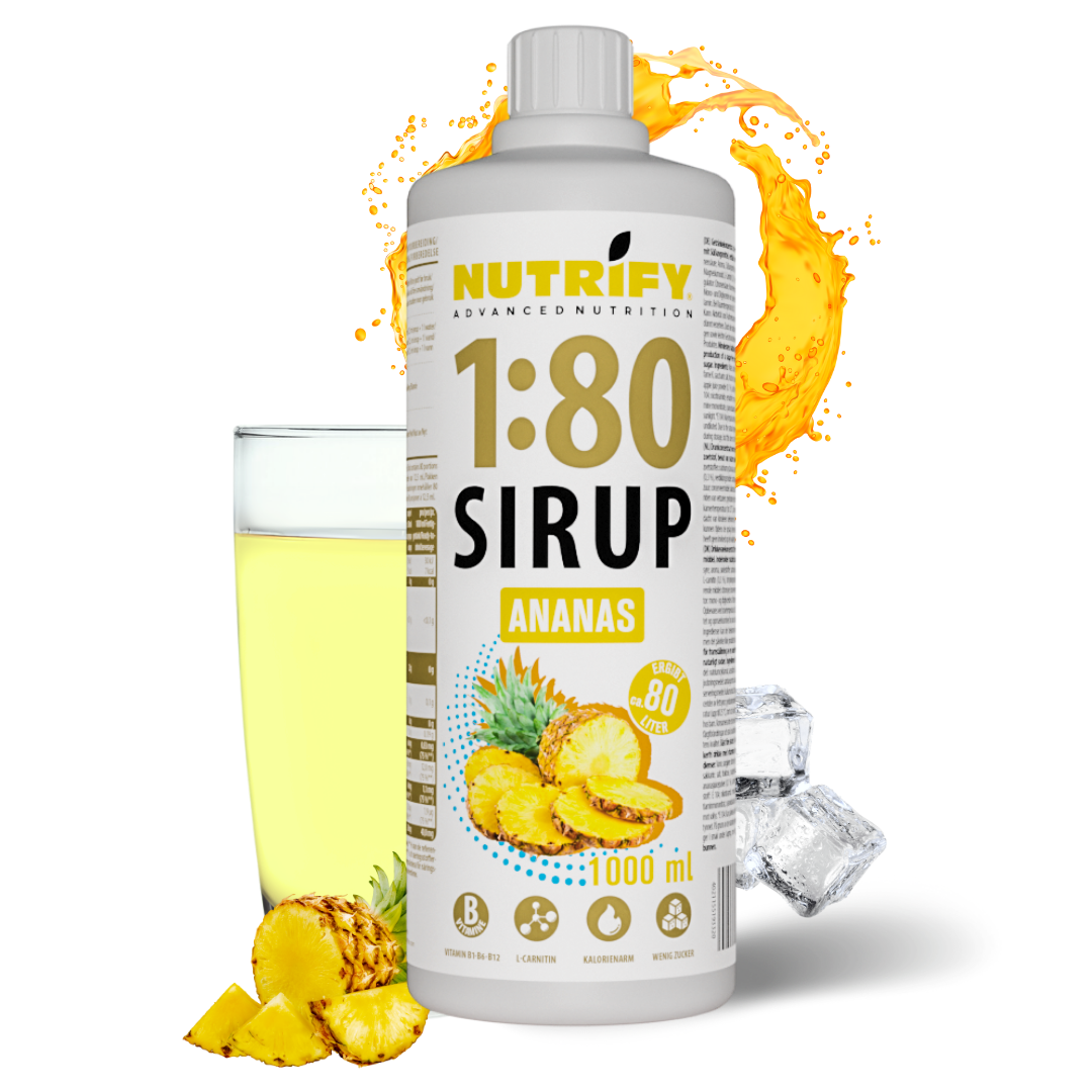 NUTRIFY 180 Sirup Sportsirup Konzentrat Fitness Ananas