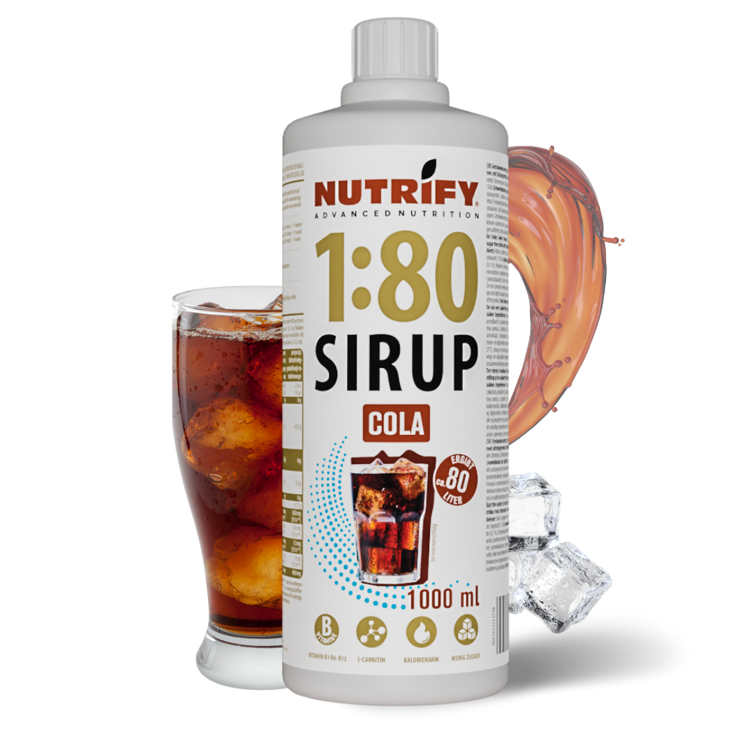 NUTRIFY 180 Sirup Sportsirup Konzentrat Fitness Cola