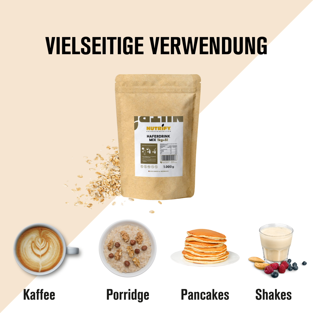 Haferdrink Pulver 8x1 kg für 64 Liter