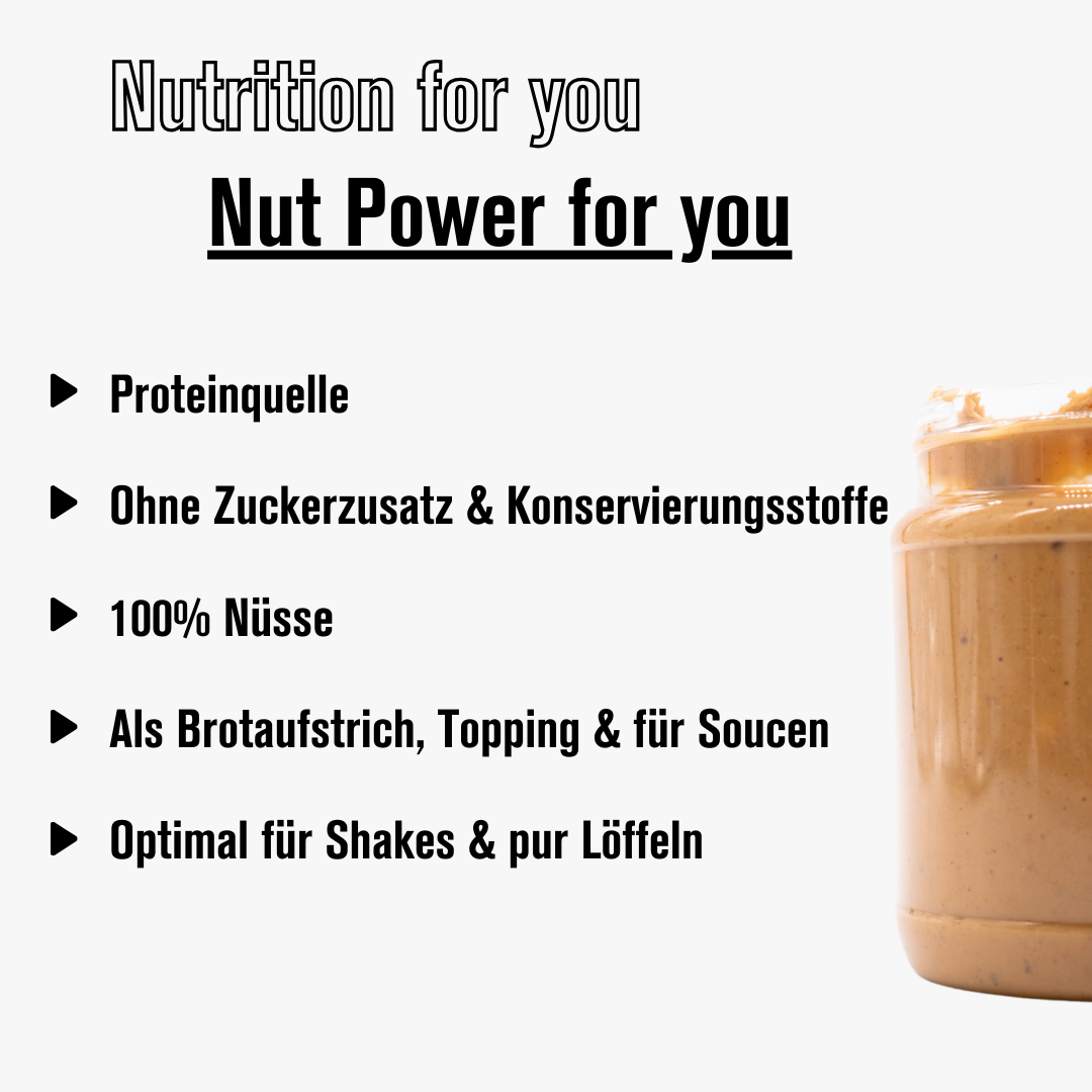 NUTRIFY Peanut Butter Erdnussmus