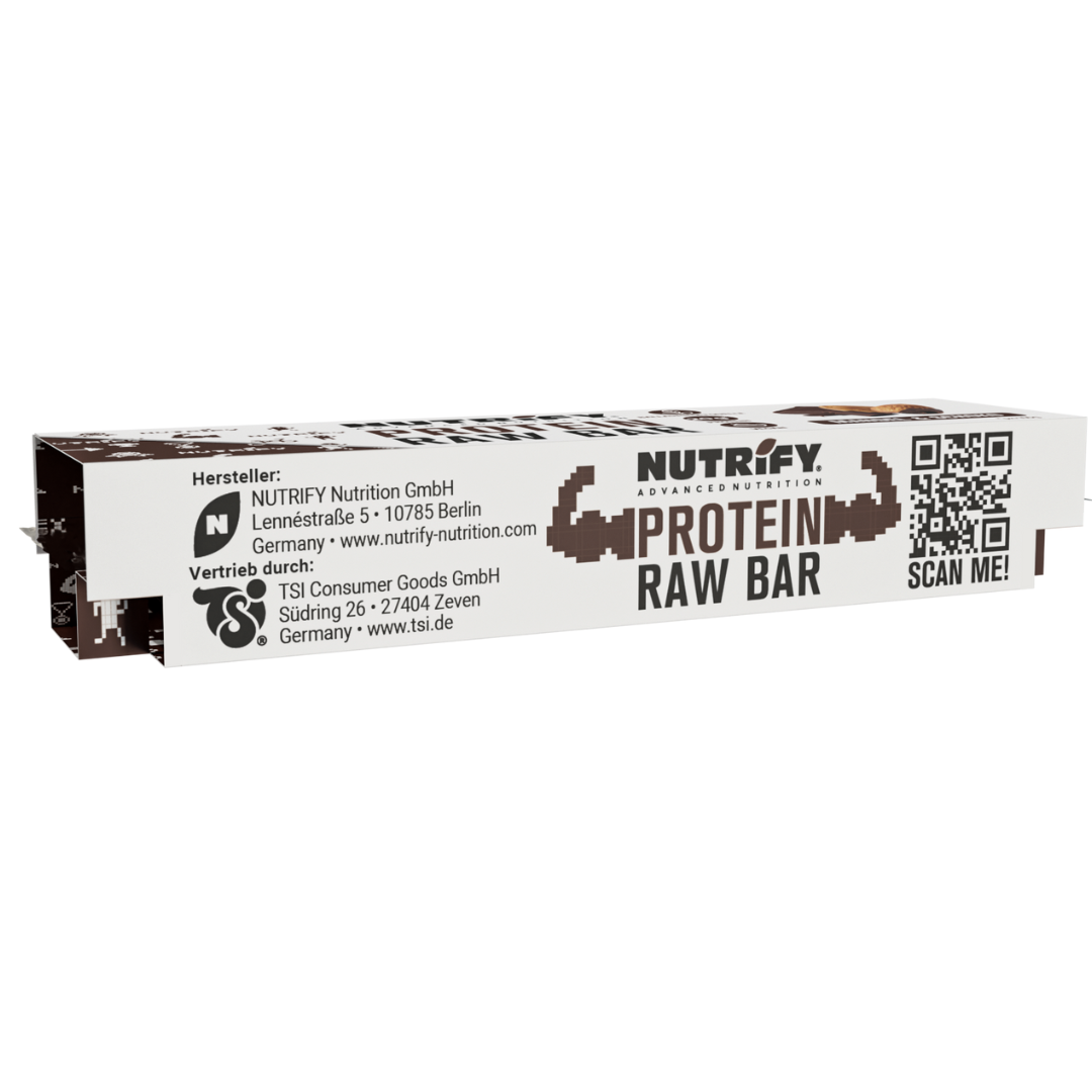 NUTRIFY Protein Raw Bars Schoko Mandel Proteinriegel