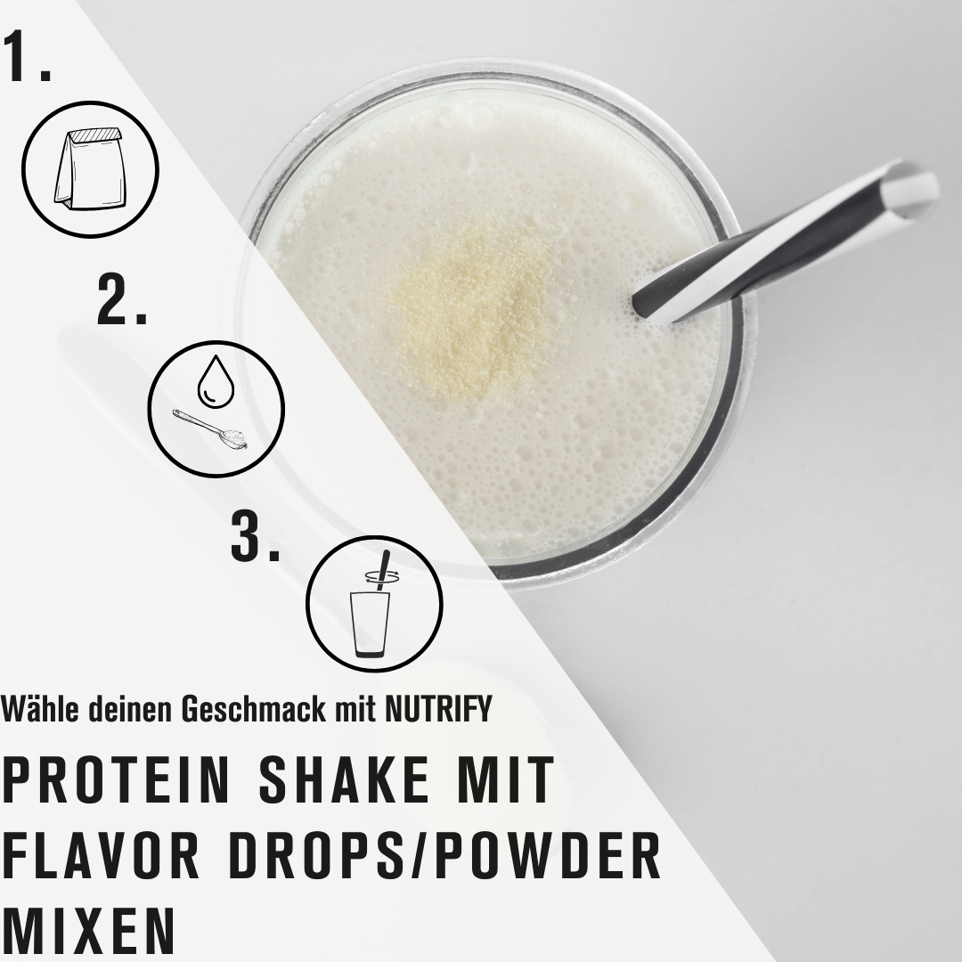 NUTRIFY Proteinpulver Whey Isolat neutral 1kg