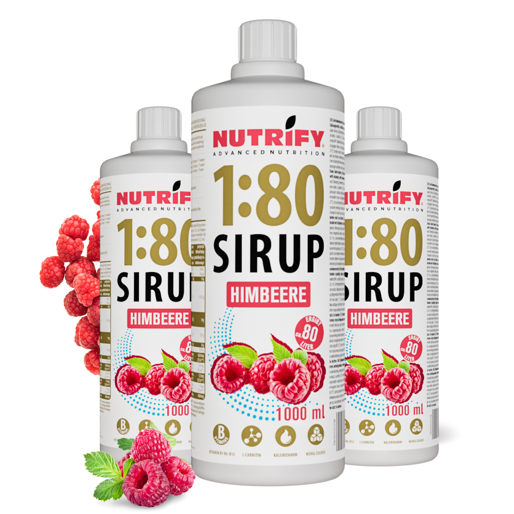 NUTRIFY Vital Drink Bundle 3x 1L für 240 L