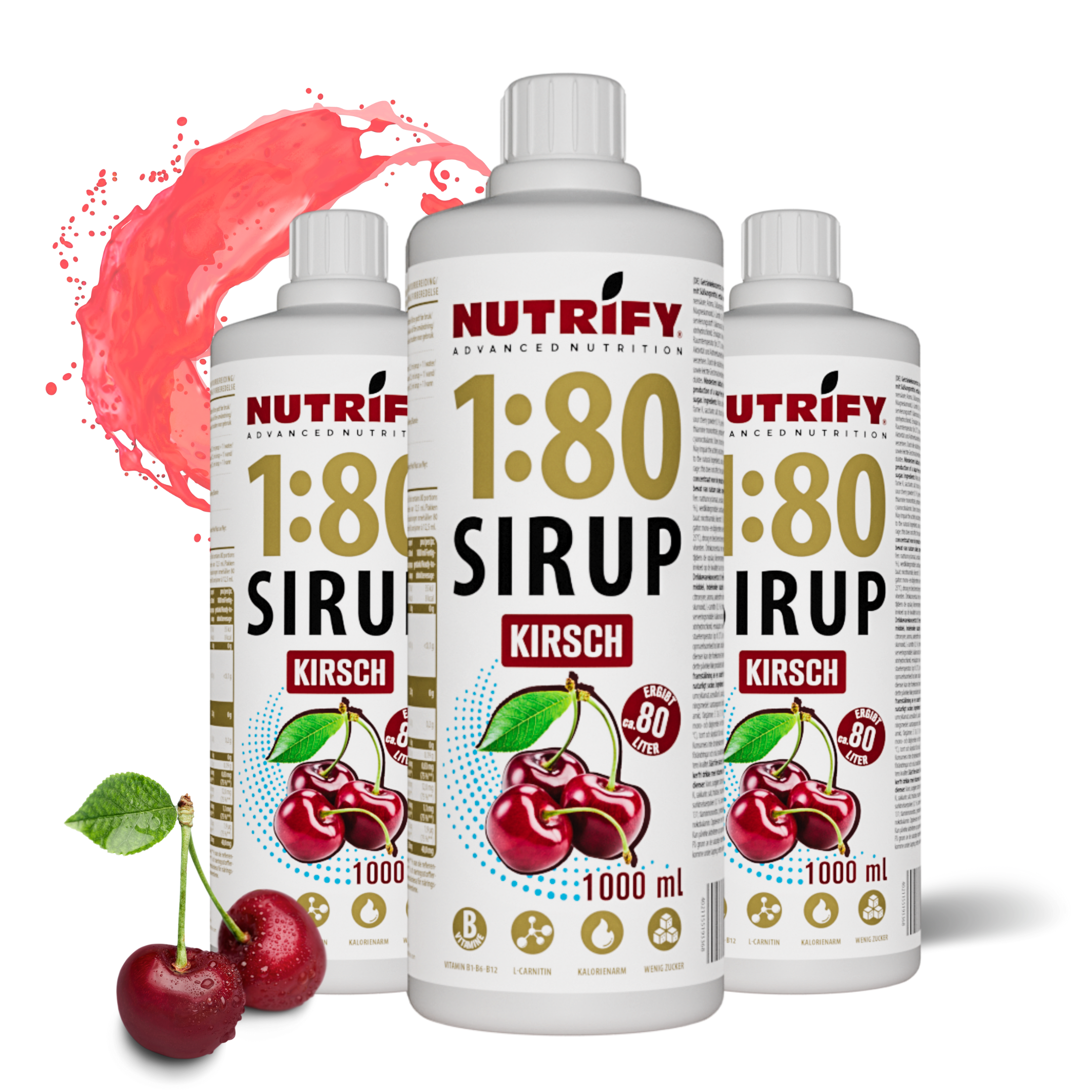 NUTRIFY Vital Drink Bundle 3x 1L für 240 L