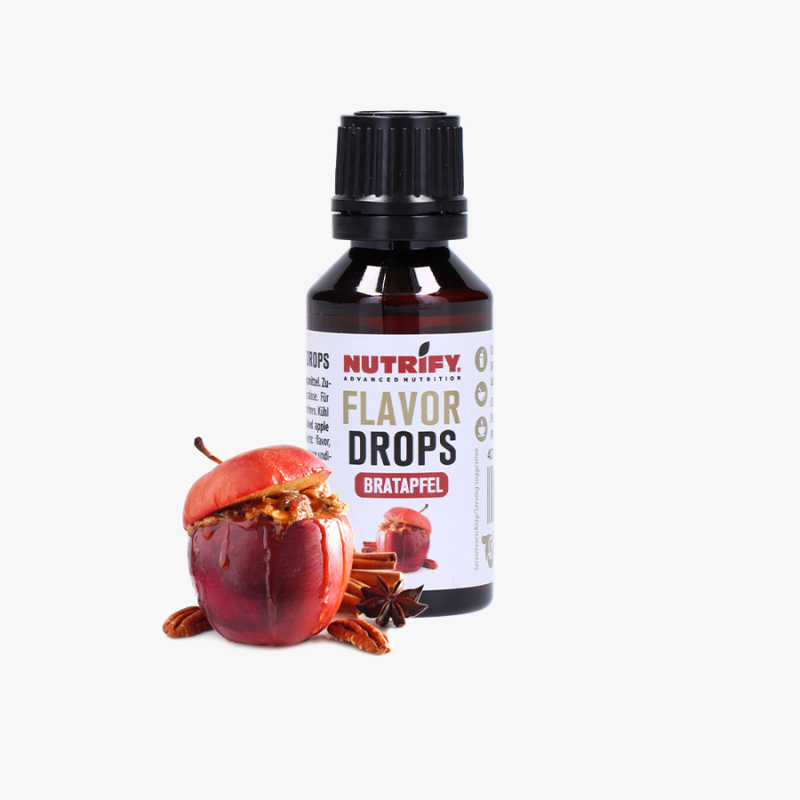 Flavor Drops ohne Zucker - Bratapfel