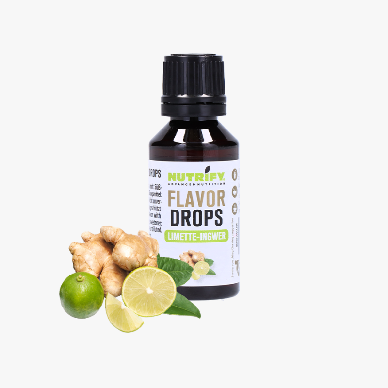Flavor Drops Limette-Ingwer