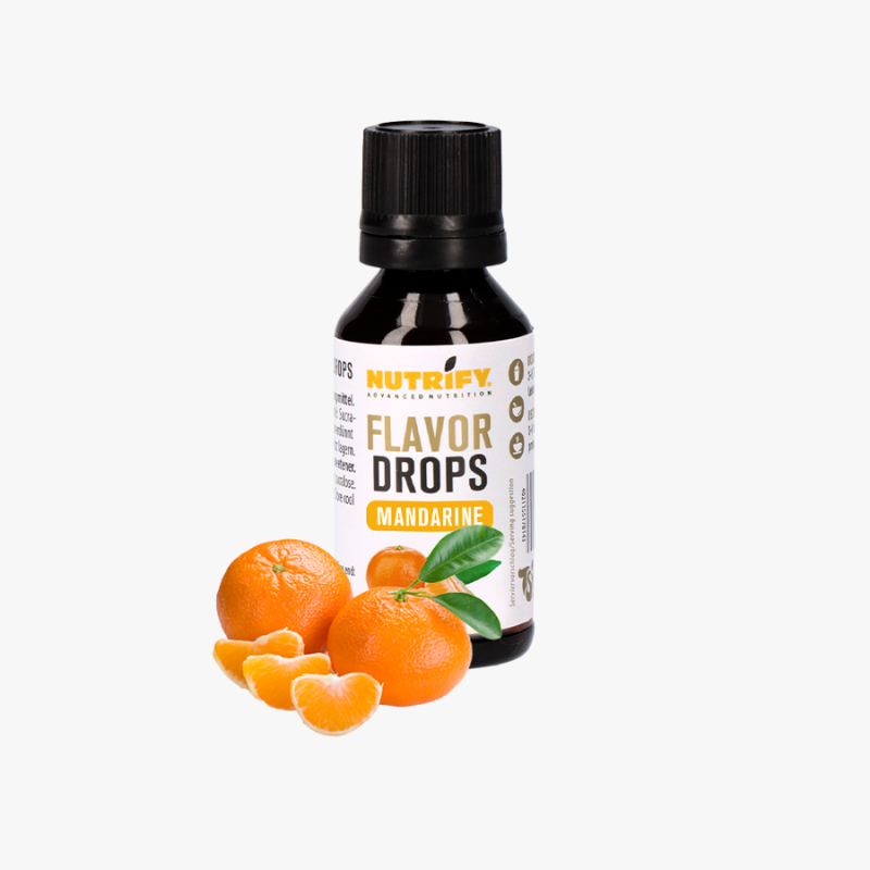 NUTRIFY Flavor Drops ohne Zucker - FlavDrops Mandarine