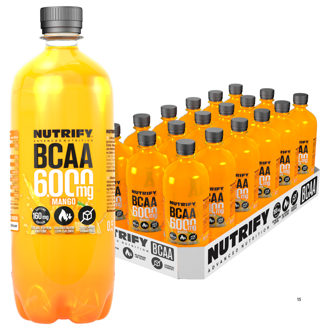 BCAA Drink Mango 18 x 500ml