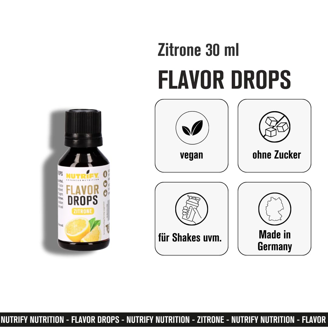 Flavour Drops Zitrone 10x 30ml Set