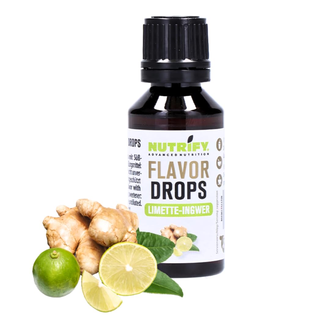 Flavor Drops Limette-Ingwer 5x 30ml Set