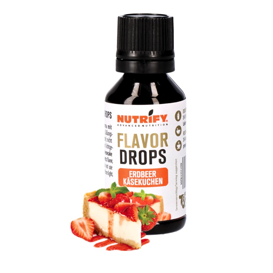 Flavour Drops Strawberry Cheesecake 10x 30ml Set