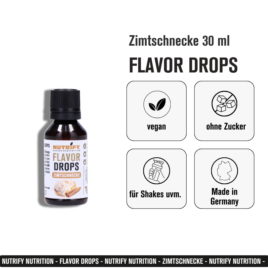 Flavor Drops Zimtschnecke 5x 30ml Set