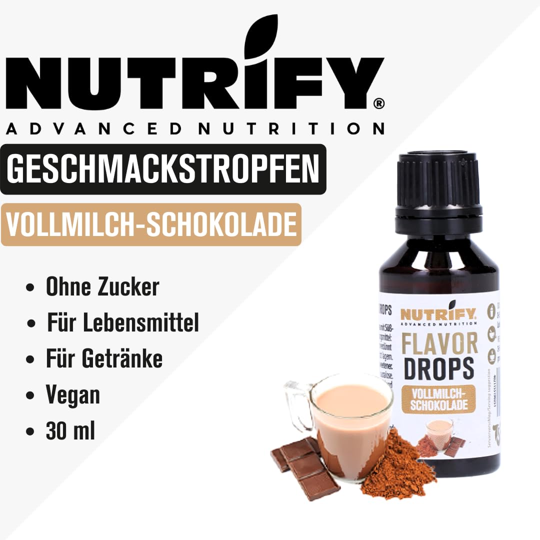 Flavor Drops Schokovollmilch 5x 30ml Set