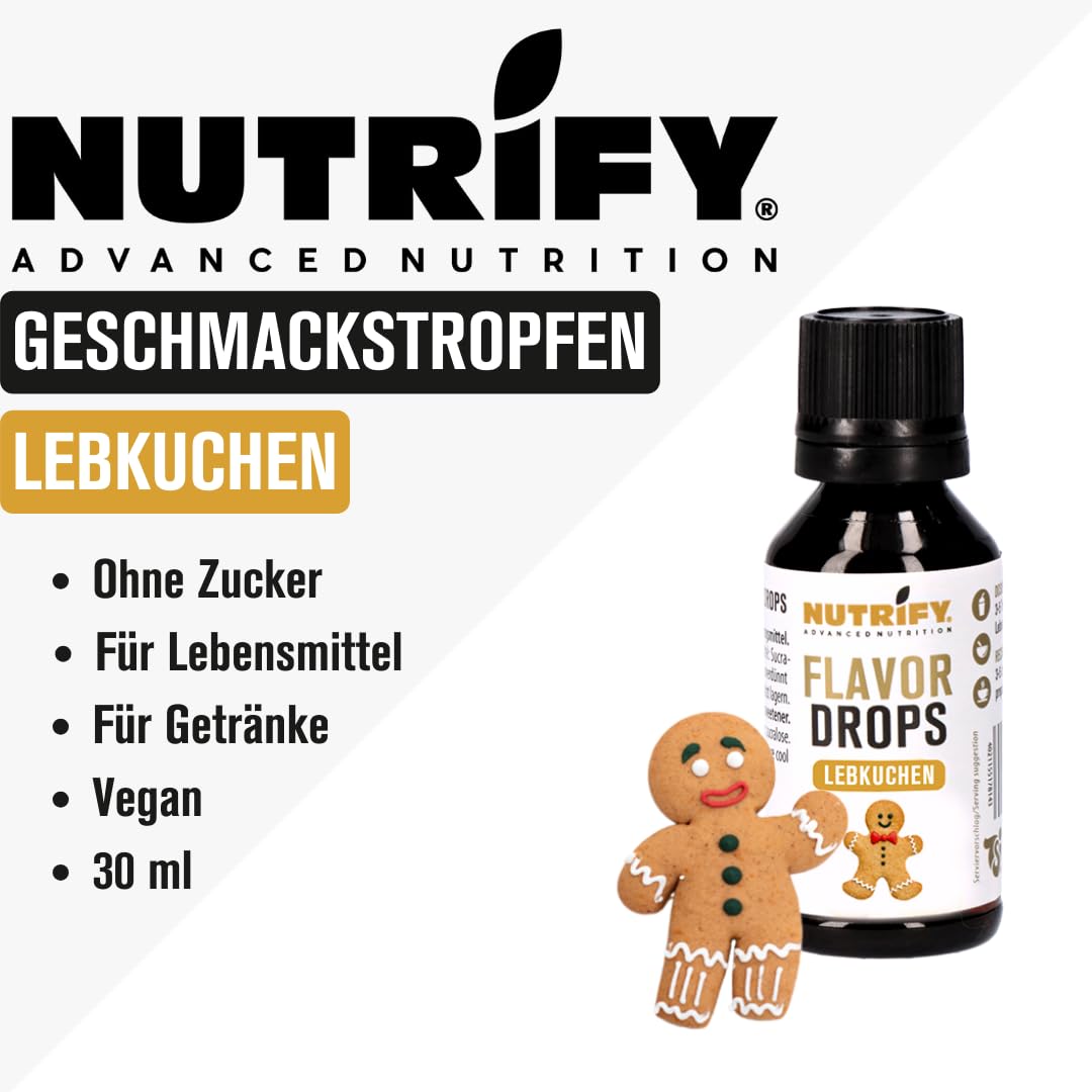 Flavour Drops Lebkuchen 10x 30ml Set