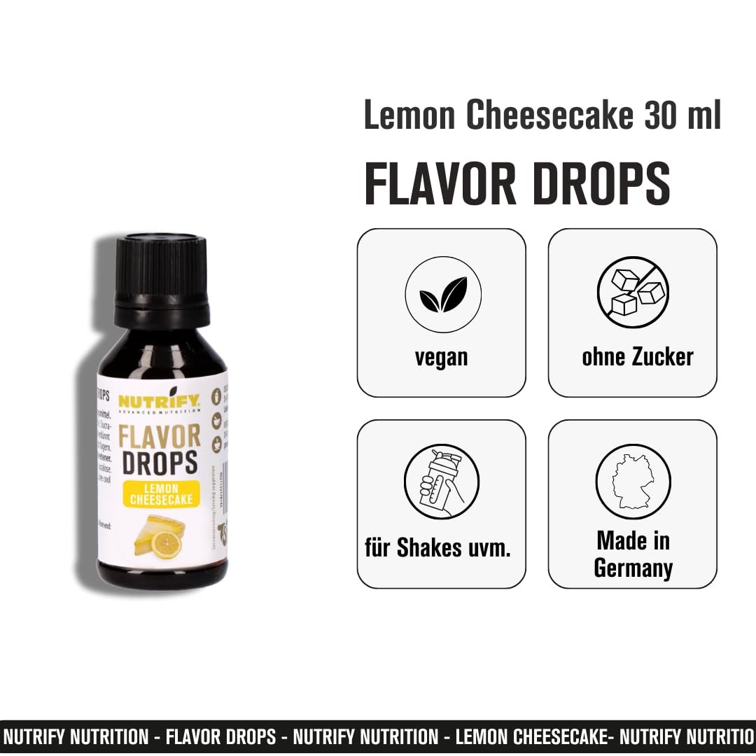 Flavor Drops Lemon Cheesecake 10x 30ml Set