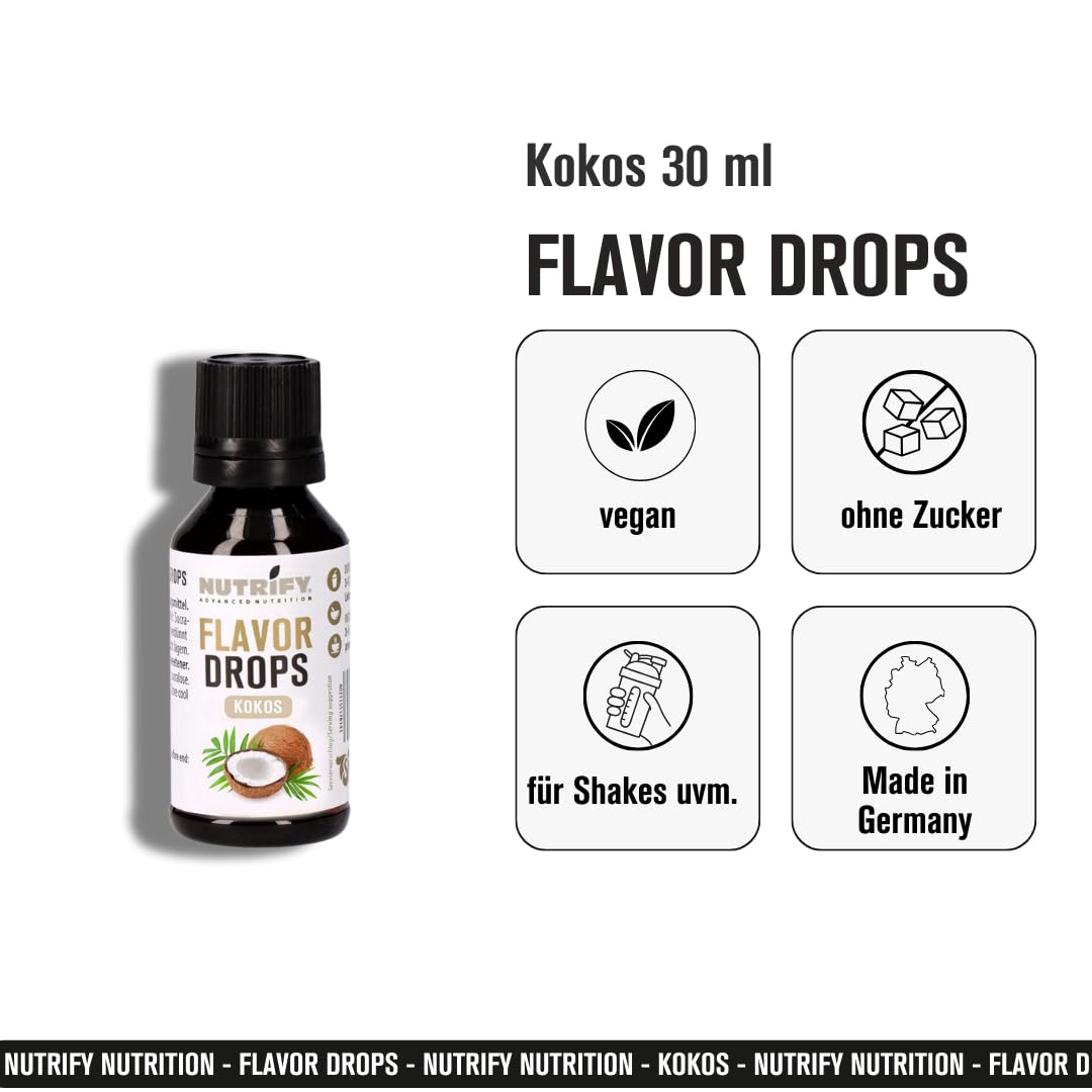 Flavor Drops Kokos 5x 30ml Set