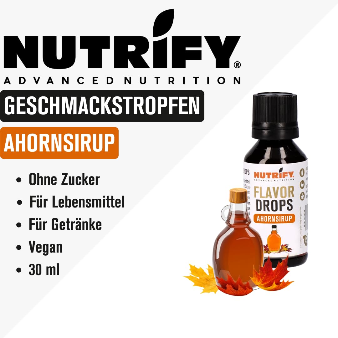 Flavour Drops Ahornsirup 10x 30ml Set