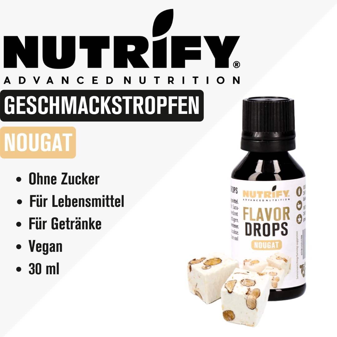 Flavour Drops Nougat 5x 30ml Set