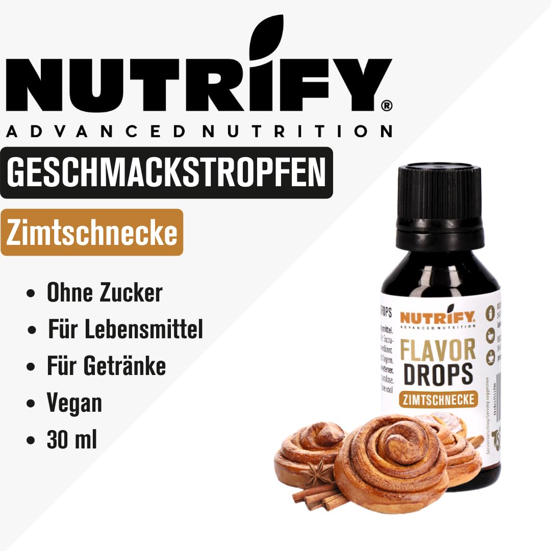 Flavor Drops Zimtschnecke 5x 30ml Set