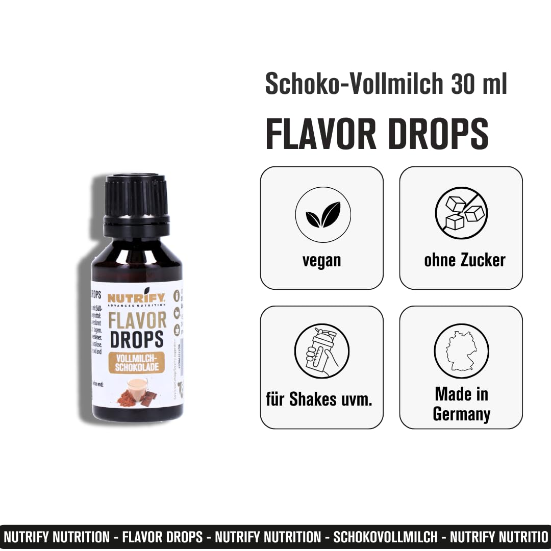 Flavor Drops Schokovollmilch 5x 30ml Set