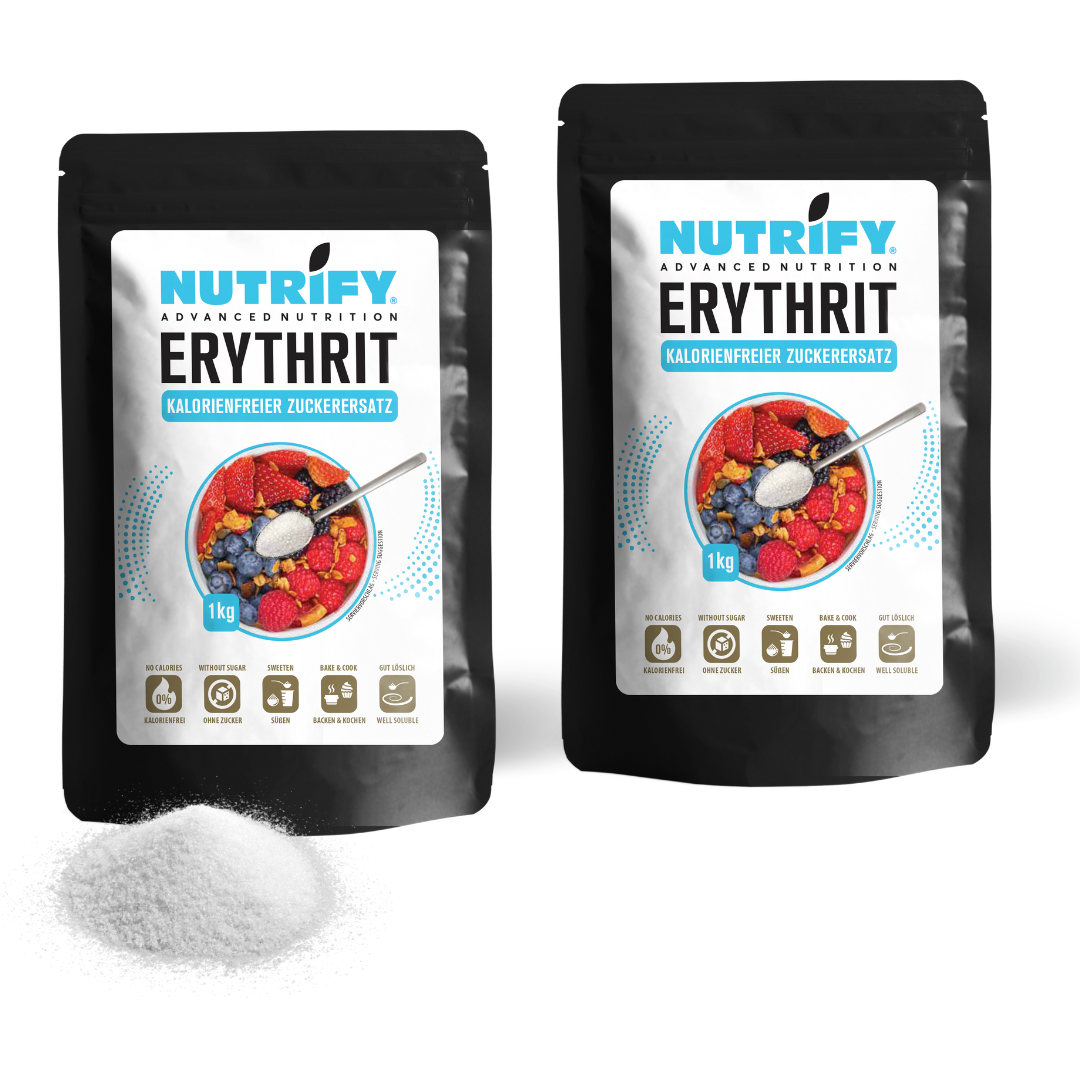 NUTRIFY Erythrit Zuckerersatz