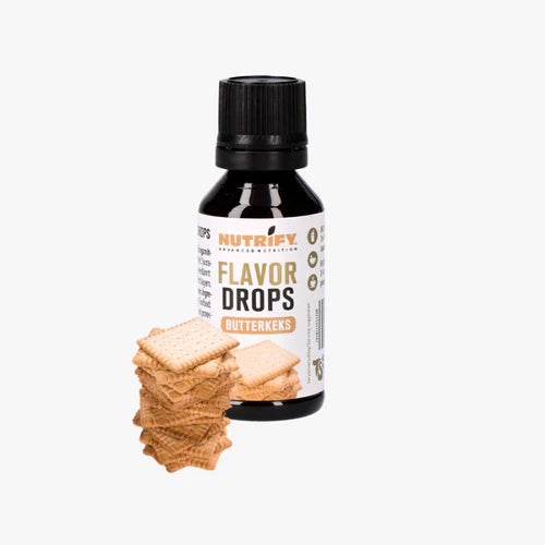 NUTRIFY Flavour Drops Butterkeks 5x 30ml Set