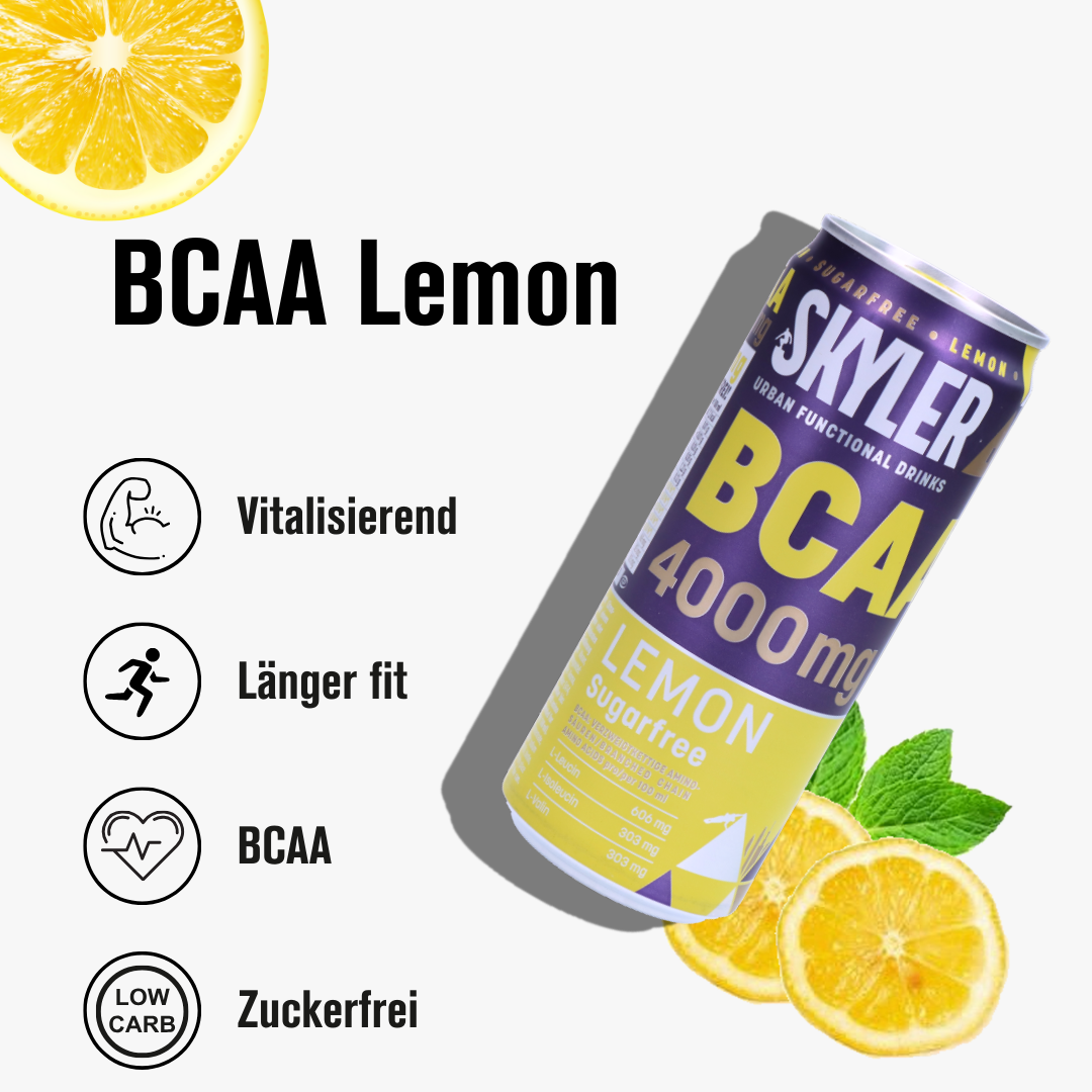 NUTRIFY Skyler BCAA Drinks Lemon 5er Set