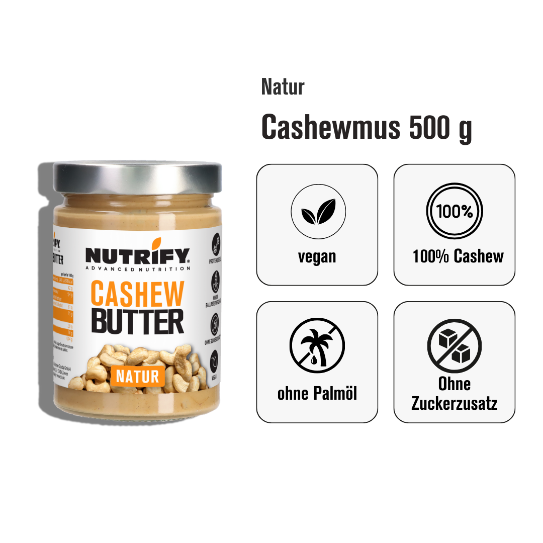 NUTRIFY Cashewmus Cashew Butter