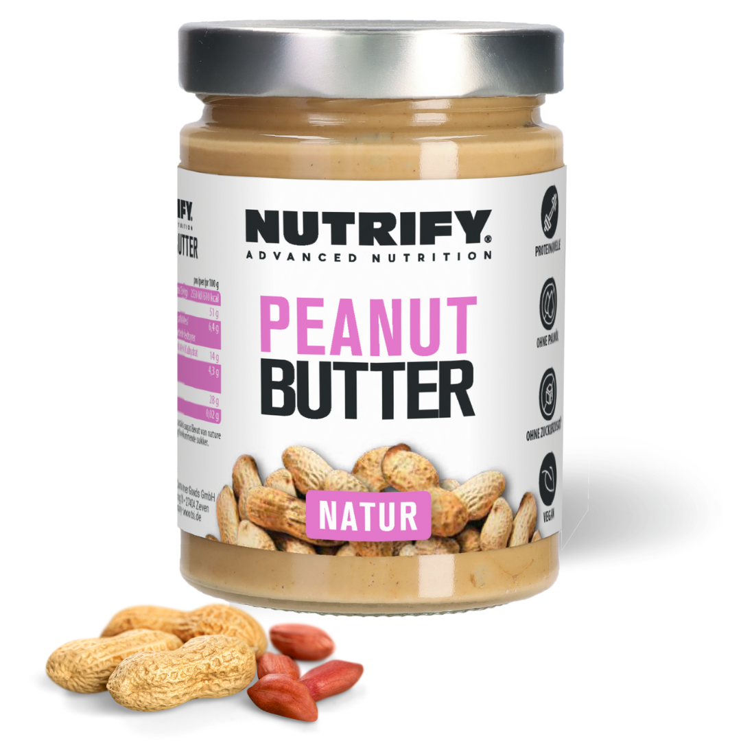 NUTRIFY Erdnussmus Peanut Butter