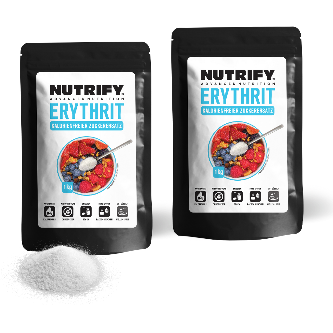 NUTRIFY Erythrit 2x1kg 2er Set