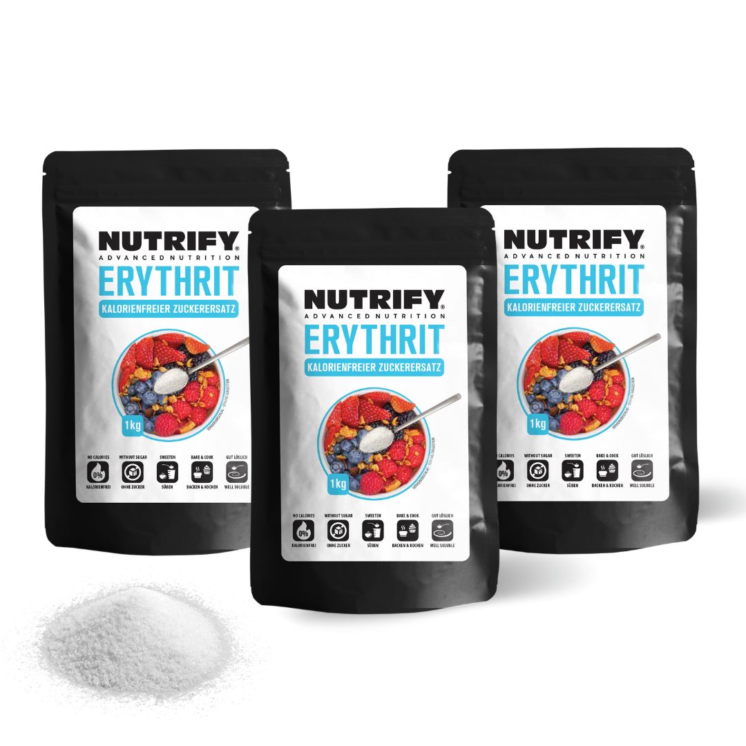 NUTRIFY Erythrit 3x1kg 3er Set