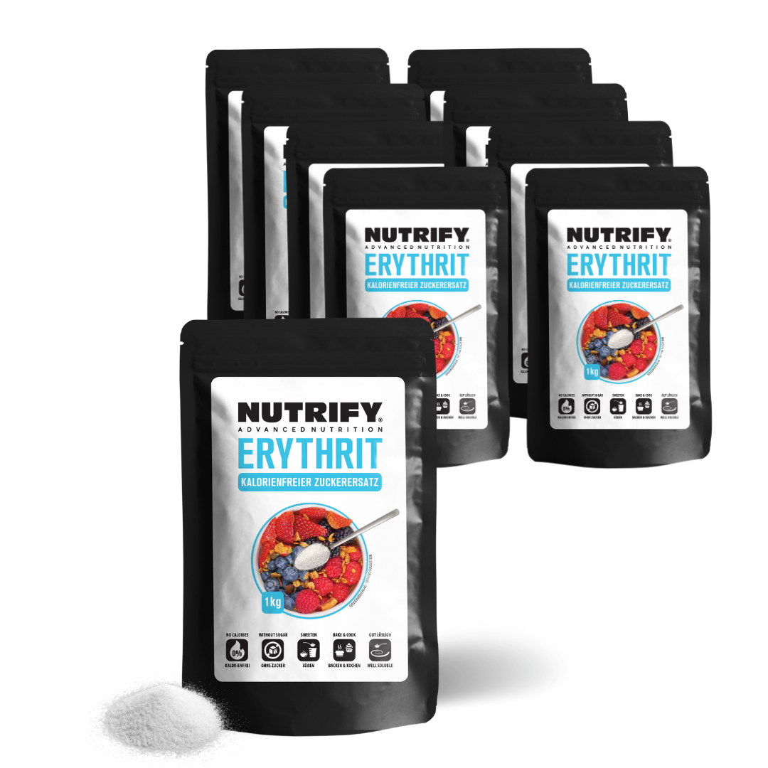 NUTRIFY Erythrit 8x1kg 8er Set