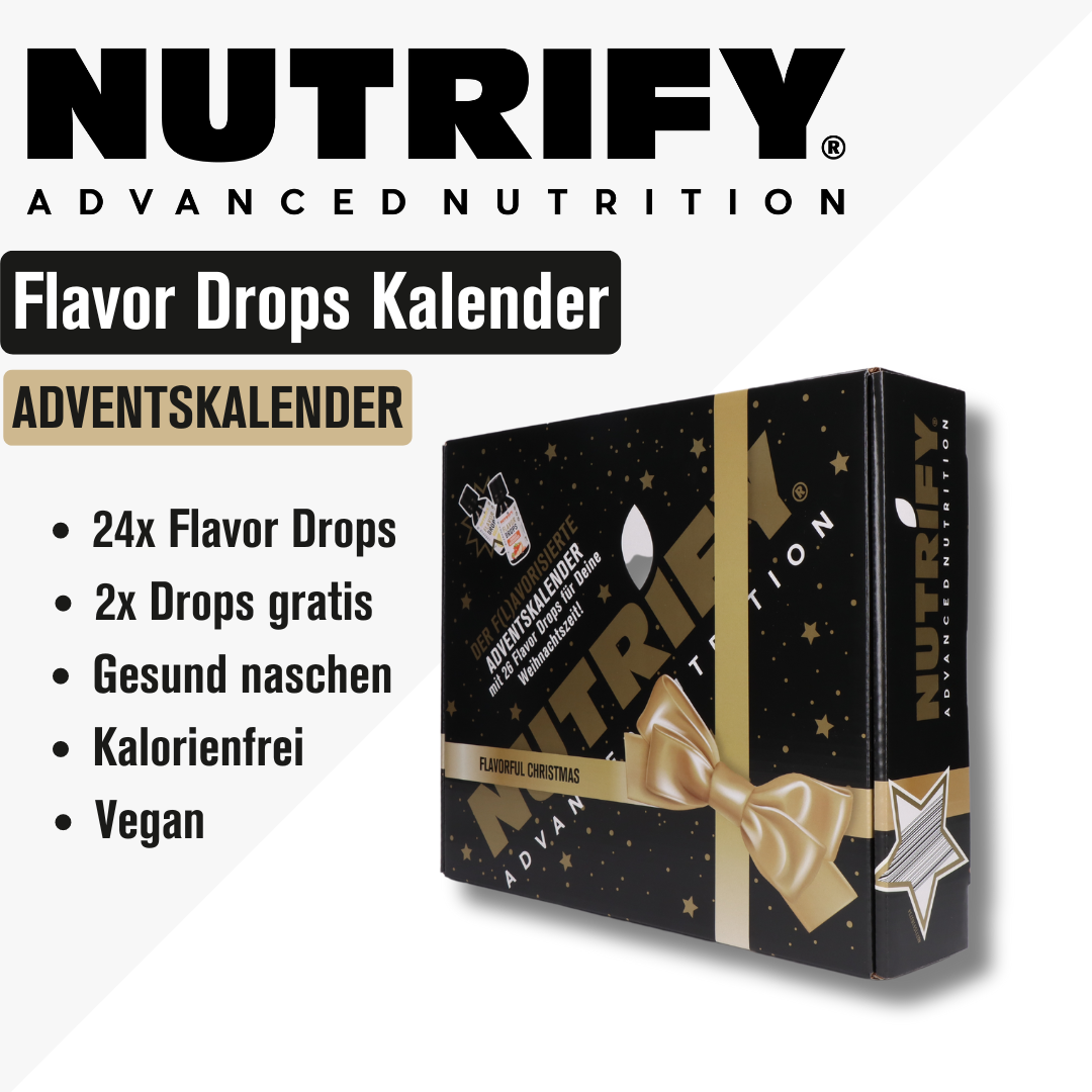 NUTRIFY Flavor Drops Adventskalender 2024 Aktion