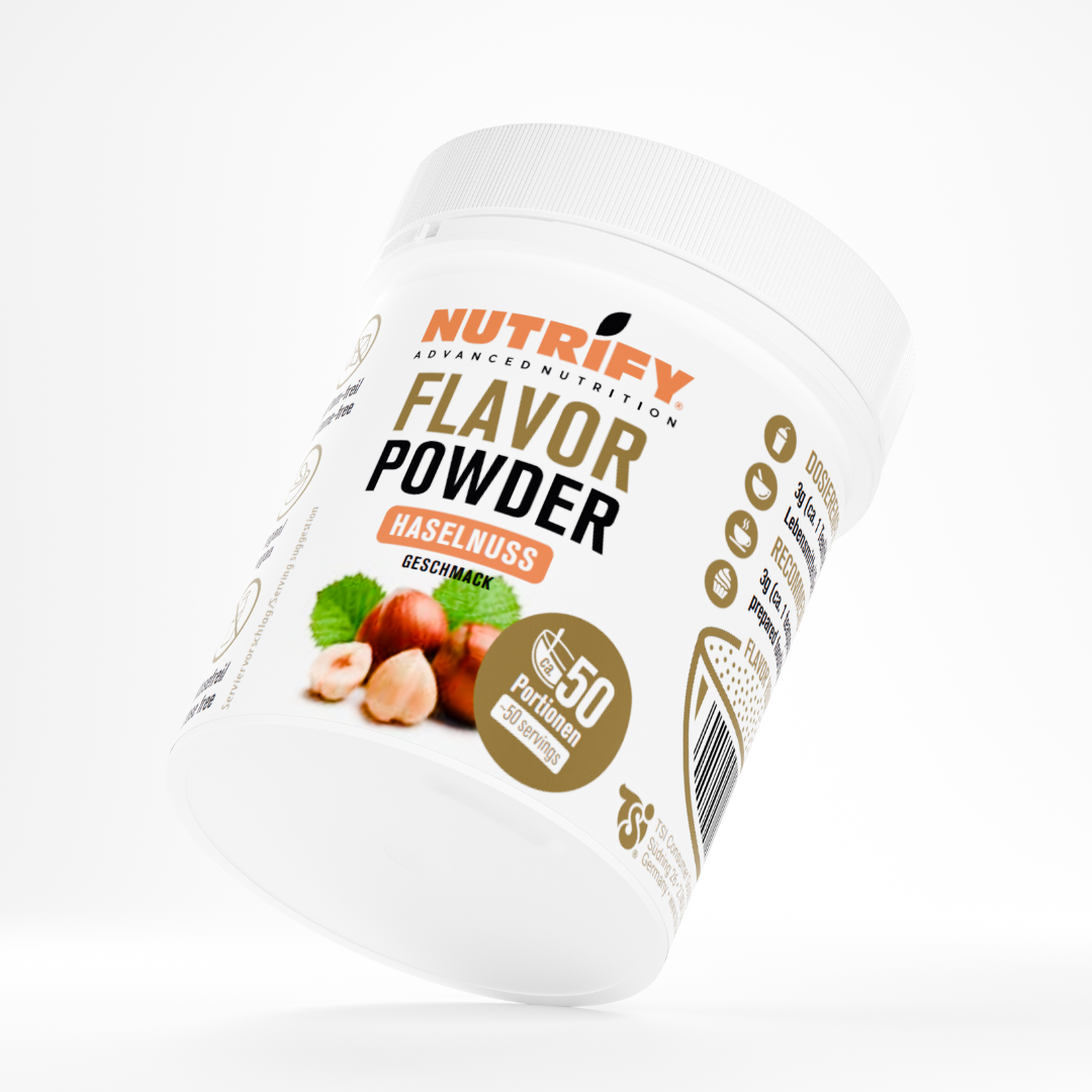 NUTRIFY Flavor Powder Haselnuss