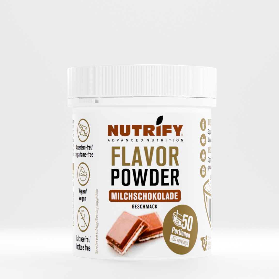 NUTRIFY Flavor Powder Milchschokolade