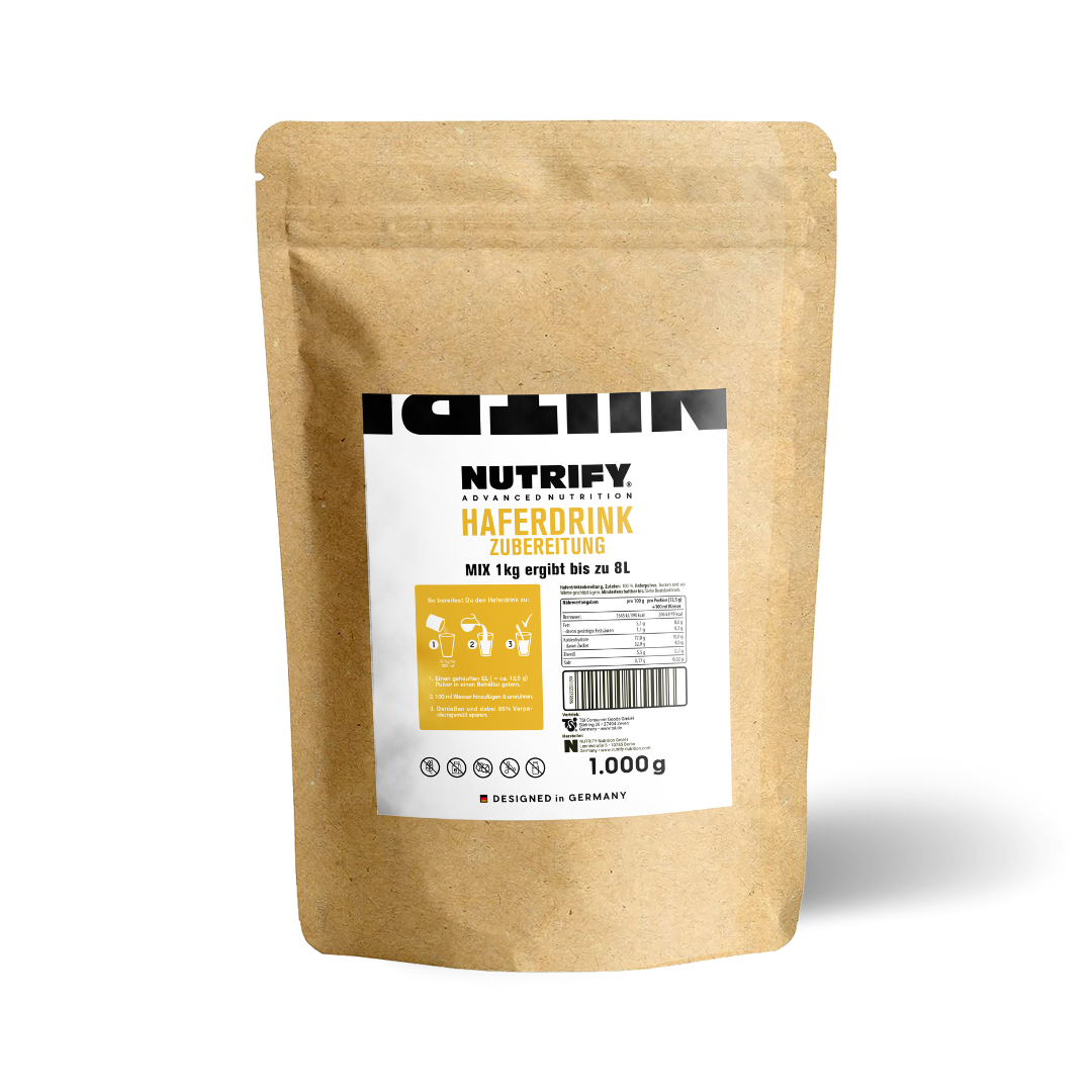 NUTRIFY Haferdrink Pulver